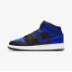 2. Air Jordan 1 Mid Hyper Royal GS Kids' Shoes - 554725-077