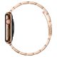 15. Spigen Modern Fit Band for Apple Watch 4/5/6/7/8/SE (38/40/41 mm) - Rose Gold