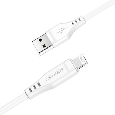 3. Acefast cable MFI USB - Lightning 1.2m, 2.4A black (C3-02 black)