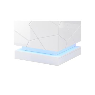 2. QIU bedside table lighting 2 pcs blue