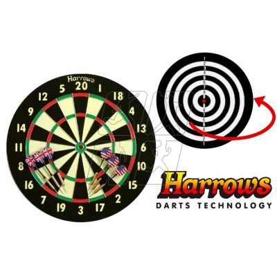 3. Harrows Champion Family Paper Dart Game double-sided HS-TNK-000013077