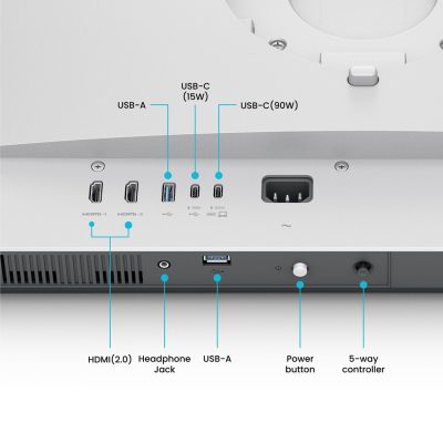3. Benq MA320U 31.5" Monitor Intrusion Protection Systems (IPS) 16:9 60 Hz 5 ms 3840 x 2160 pixels 550 cd/m2 Number of HDMI ports: 2