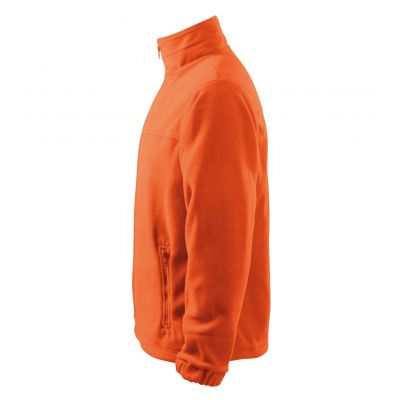 5. Men's Fleece Jacket (Orange 11 (Brand Label))