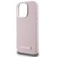 6. Karl Lagerfeld FW Metal Plate MagSafe iPhone 16 Pro Case - Pink