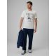 3. Men's regular printed T-shirt 4F 4FRSS26TTSHM3993-11S
