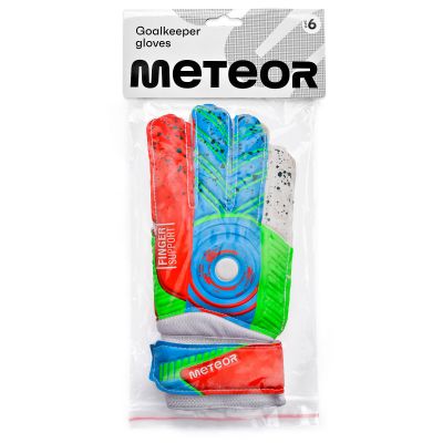 72. Meteor Defence 9 white goalkeeper gloves