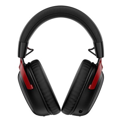 HyperX Cloud III Wireless – Wireless Gaming Headset (Black and Red)