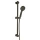SHOWER SET RILLO 3 JET GUN METAL N365GM