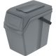 GARBAGE BIN 25L SORTIBOX GREY STONE