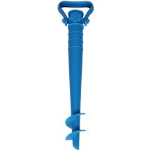 UMBRELLA MOUNTING BASE PLASTIC SCREW-IN BLUE