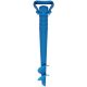 UMBRELLA MOUNTING BASE PLASTIC SCREW-IN BLUE