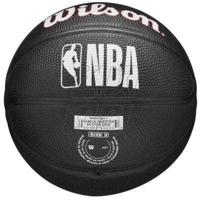 4. Ball Wilson Team Tribute Chicago Bulls Mini Ball Jr. WZ4017602XB