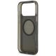 7. AMG Double Layer Transparent Smocked MagSafe Case for iPhone 17 Pro Max - Black