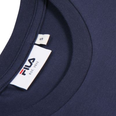 14. Fila Trivero Women's T-Shirt Navy Blue FAW1205 50004