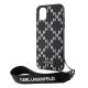 6. Karl Lagerfeld KLHCN61SAKLMBSK iPhone 11 / Xr 6.1" black/black hardcase Monogram Losange Saffiano