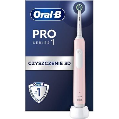 4. Braun Oral-B PRO1 Pink Electric Toothbrush