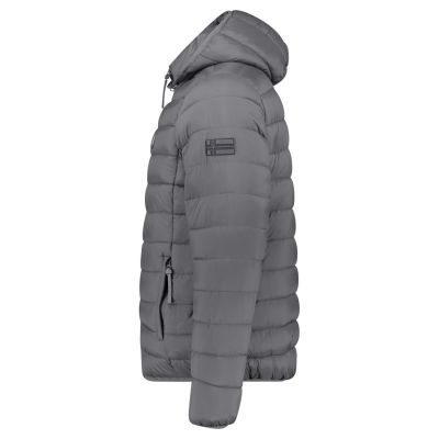 4. Geographical Norway men's jacket AMIGOTAL HOOD DB DGREY MEN 233 DARK GRAY (WZ5179H/GN-GRIS FONCÉ)
