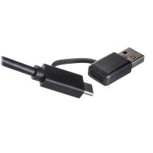UNITEK USB-C M.2 SSD NVME/SATA Enclosure, 10GBPS, RGB