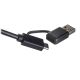 UNITEK USB-C M.2 SSD NVME/SATA Enclosure, 10GBPS, RGB