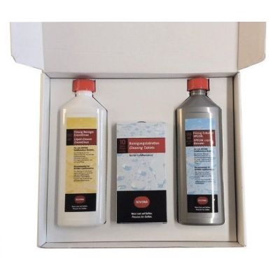 Clean 3 Box coffee machine cleaning kit
