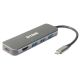 5-in-1 USB-C Hub with HDMI/1x HDMI, 3x USB 3.0, 1x USB-C Port
