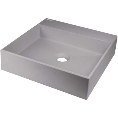Granite countertop washbasin with tap space - 400x400 mm
