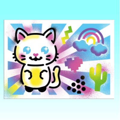 7. Canal Toys Airbrush Art Activity Case