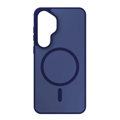 27. 3mk Smoke MagCase for Samsung Galaxy S25 - Blue-Translucent