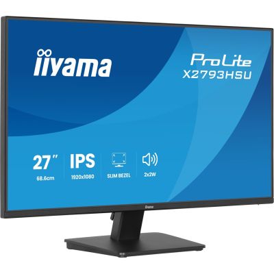 5. iiyama ProLite X2793HSU-B1 computer monitor 68.6 cm (27") 1920 x 1080 px Full HD LED Black