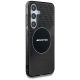 4. AMG Transparent Rhombs MagSafe Case for Samsung Galaxy S25 - Black