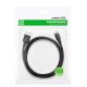 5. Ugreen US287 60117 USB-A / USB-C 3A cable 1.5m - black