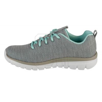 5. Skechers Twisted Fortune W 12614-GYMN shoes