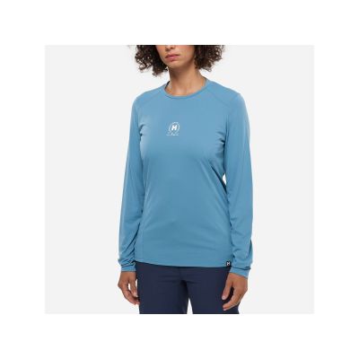 3. MILLET Seneca T-shirt for women, Ts Ls Uv W, blue