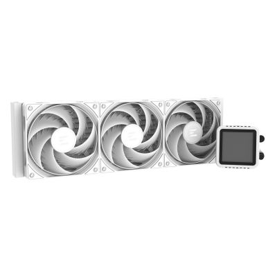2. Zalman ALPHA2 DS A36 Complete Water Cooling, 2.7 Inch LCD, 360mm - White