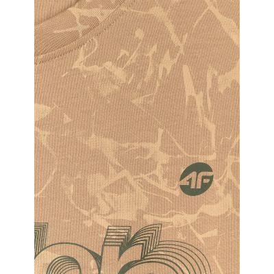 8. Men's regular printed T-shirt 4F 4FRAW25TTSHM3379-83A