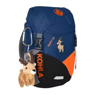 Kohla Happy 10L Children’s Backpack – navy peony/caviar/red orange