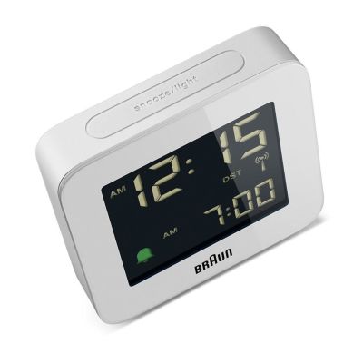 6. Braun BC09W-DCF Radio-controlled digital alarm clock