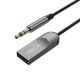 4. Tech-Protect Ultraboost AU04 Bluetooth 6.0 AUX Adapter – Grey