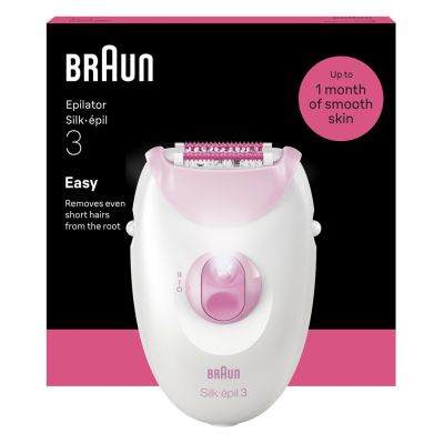 3. Braun Silk-épil 3 Silk-epil 3-000 20 tweezers Pink