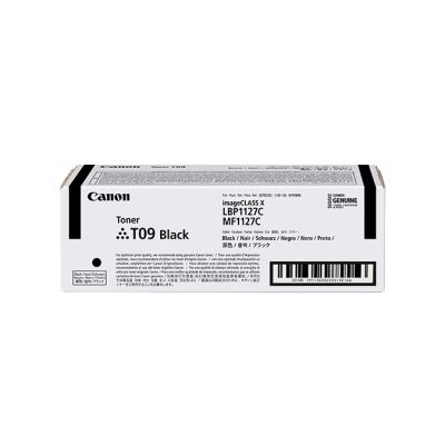 Canon TONER T09 BK toner cartridge 1 pc. Original Black