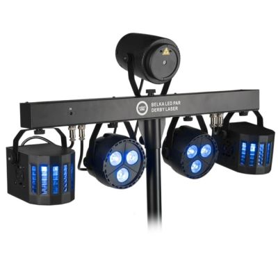 7. LIGHT4ME multi-effect LED PAR DERBY LASER BEAM