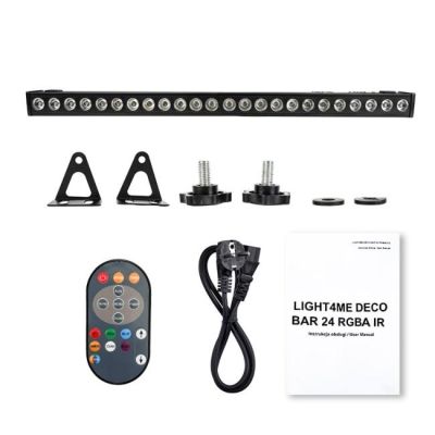 10. LIGHT4ME DECO BAR 24 RGBA IR lighting strip