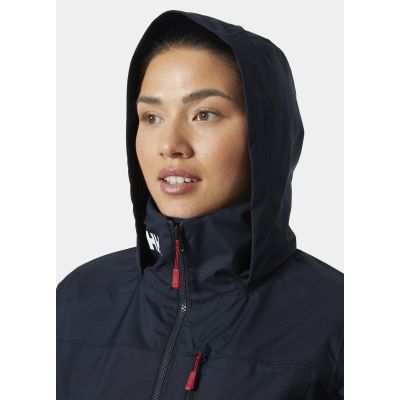 10. Helly Hansen W Crew Hooded Jacket W 34448 597