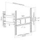 9. Equip 650341 TV Mount 139.7 cm (55") Black