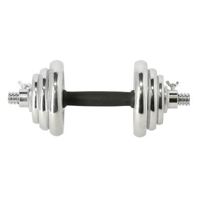 5. Dumbbells in a case HMS STC21 2 x 10 kg chrome