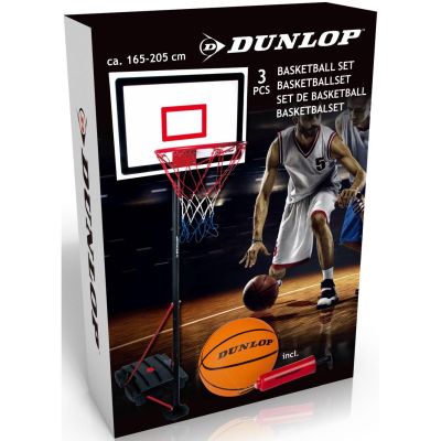 43. DUNLOP ADJUSTABLE BASKETBALL SET 1.65-2.05M 3IN1