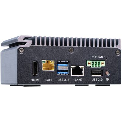 7. Shuttle Edge PC SPCEL03 PC Size 0.46L Black x6413E Intel SoC BGA 1493 1.5 GHz