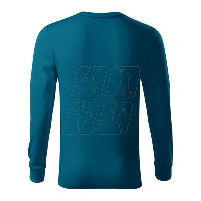 4. Unisex T-shirt Resist LS (petrol blue)