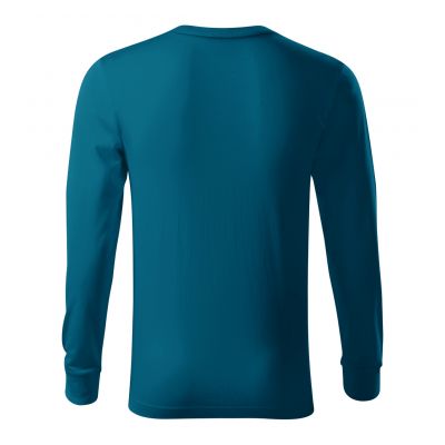 4. Resist LS unisex t-shirt (petrol blue)