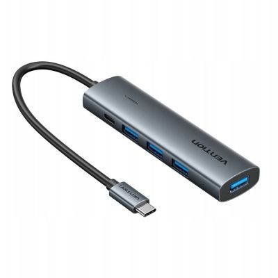 3. Hub 5in1 USB-C 3.0 Vention 0.15m